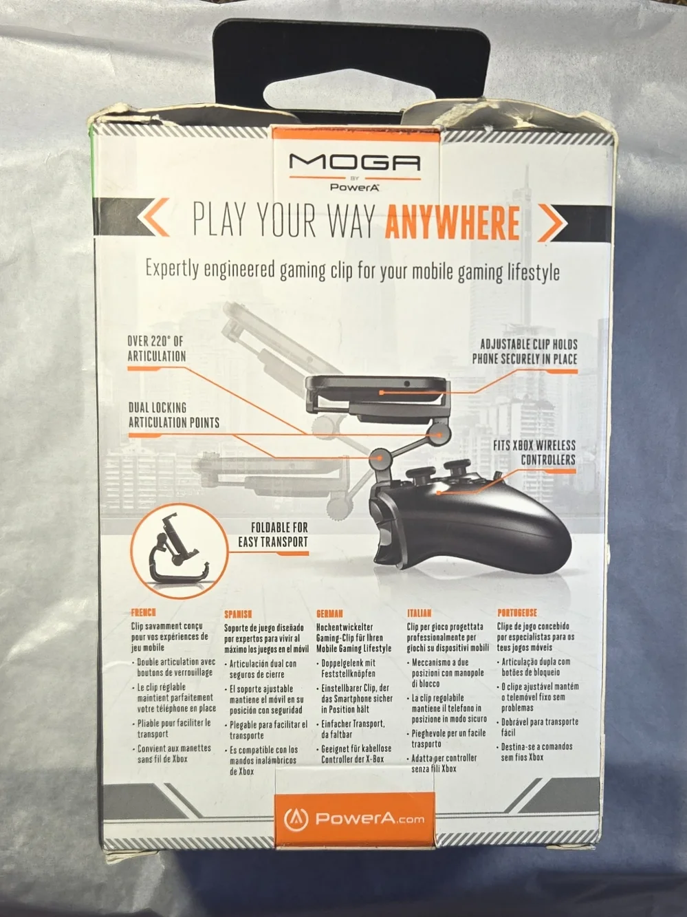 Xbox Mobile Gaming Clip – New Open Box